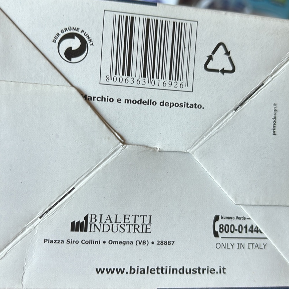 Bialetti Casa Italia Venus 4-Cup Stove Top Espresso Maker - Picture 10 of 10